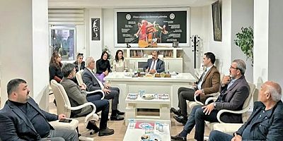 MHP Adana İl Başkanı Yusuf Kanlı'dan 100. Yıl Cemevine ziyaret